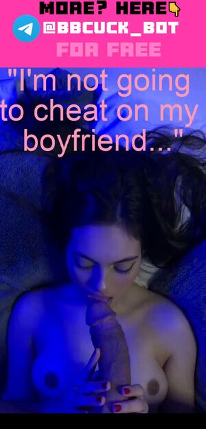Cheating Mouth (Captions) Amateur BBC Blowjob