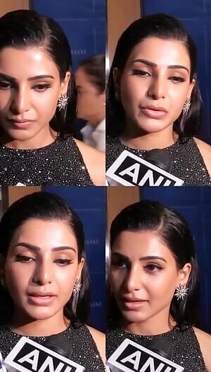 Samantha Akkineni - is there anybody like me who always die FAPPING just watching her dusky face and innocent sexy expressions
