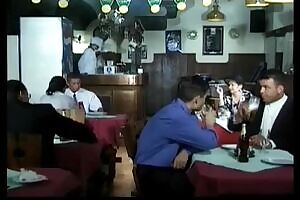 Horny mature GILF in the BAR