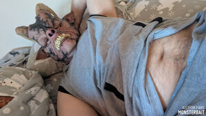 Horror Porn Bear Belly Button Demon