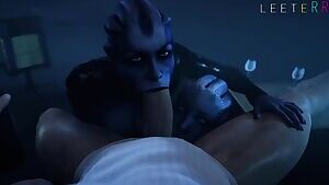 Benezia indoctrinated by a white dick,