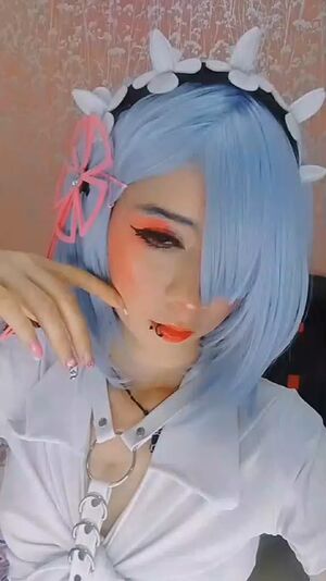 Grabbing His Butt Anal Cosplay Double Blowjob