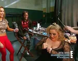 Nattie Taking Her Bra Off