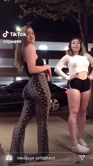 Full clip of the Pawg in the thot pants