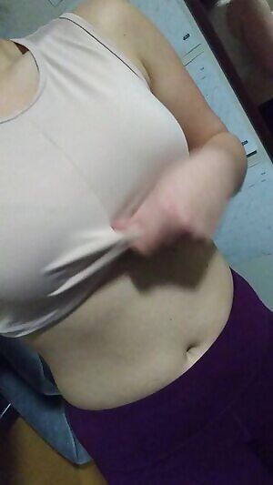 This is my happy boobs dance!