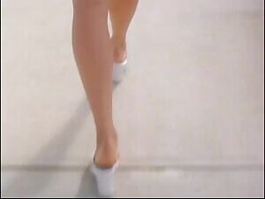 Catherine Bell in bikini on JAG TV show