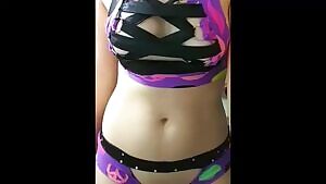 💖💖💦 Waiting for bf to come home. Like my crotchless panties? What would you do if you came home to this?! =P 💦💖💖