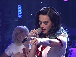 Katy Perry as a naughty school girl