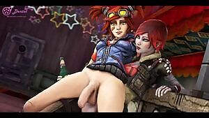 Gaige riding Lilith