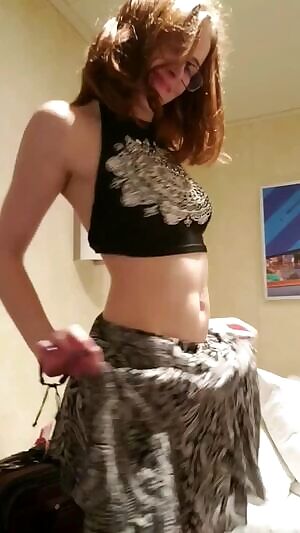 Would seeing what's underneath this cute skirt brighten your day? ;)