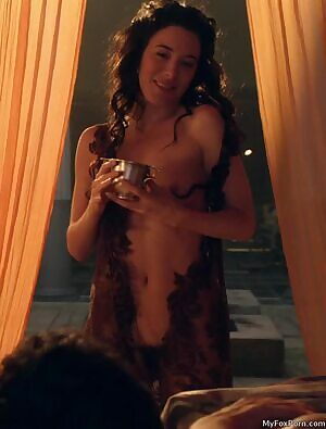 Cummed to Jaime Murray in Spartacus last night.