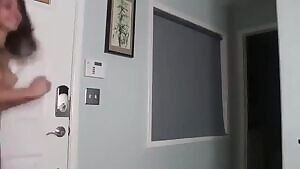 cute white girl on pizza dare