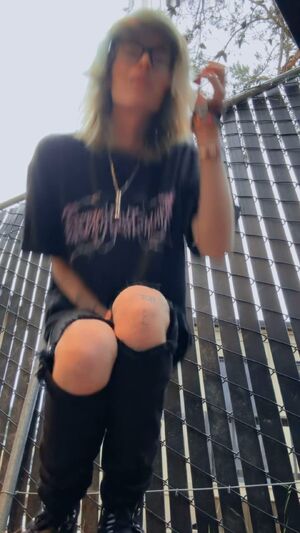 Just Clits Big Clit Glasses Outdoor