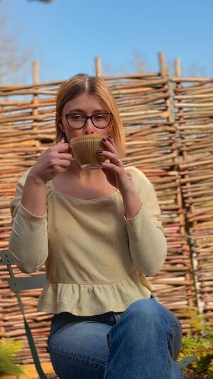 British Babes Clothed Cute Flashing Glasses