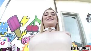 Teen With Hairy Pussy Loves Anal Sex