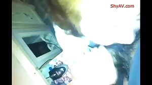 Beautiful Asian Korean Sucking A Big Cock