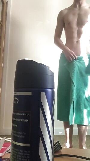 Since a few of you like my first post, here’s a follow up! ☺️ The perfect way to dry off after a hot shower!