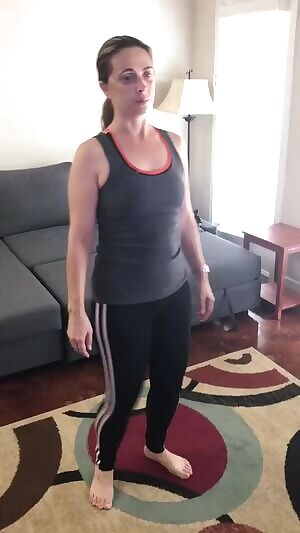 Average milf light workout on/off