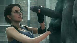 Jill Valentine Handjob,