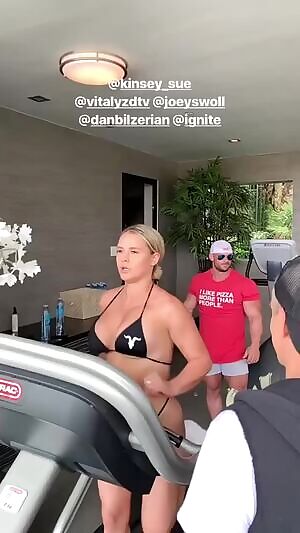 Champions league streaker Kinsey Wolanski