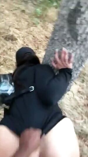 Enjoying The Wilderness With A Pawg Classmate