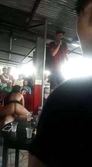 Stripper fucks with a guy from the audience