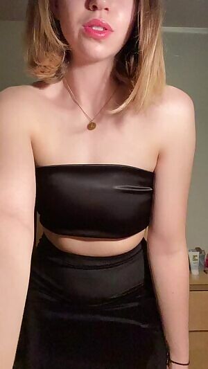 Showing off my next clubbing outfit when quarantine is over