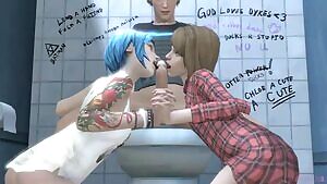 Max and Chloe sharing