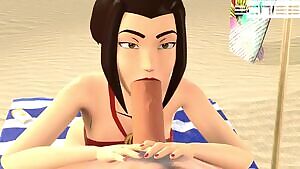 Azula blowjob