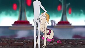 Summer's dream blowjob