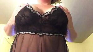 I promised some black lingerie but what i didn’t promise? Was to keep it on