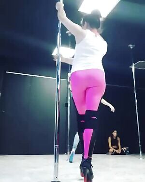 She likes her new leggings