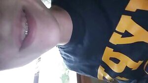 Nut in that bitch's mouth