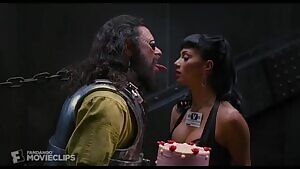 Nicole Scherzinger gets tongued down