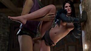 Yennefer getting fucked standing