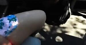 Getting a blowjob on a crowded tour bus 🤫