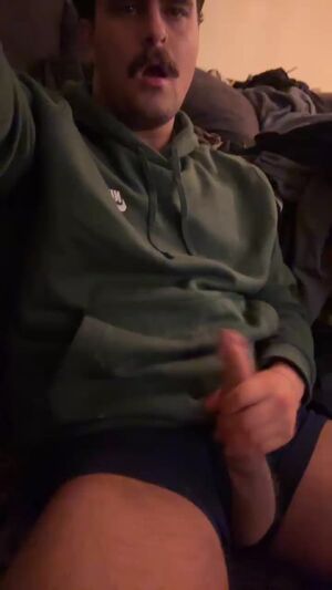 fuck i came all over my sweatshirt