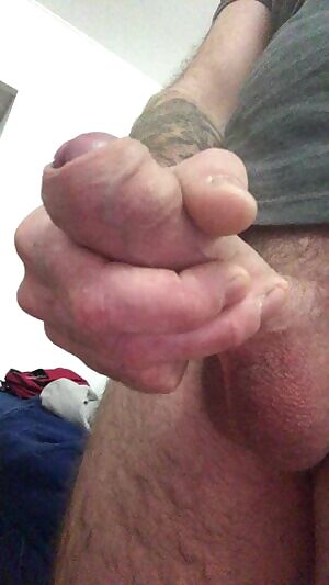 Pulling my foreskin back feels so good