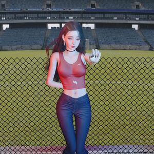 Adult Video Games 3D Animation Cheerleader