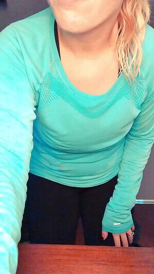 A good workout always leaves me horny