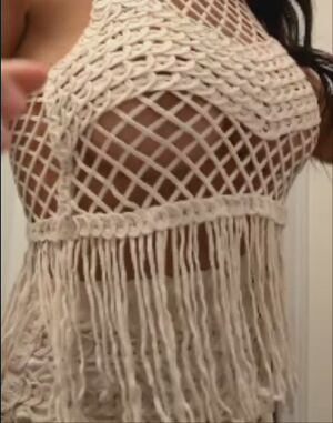 wish I didn't have to wear a bra out under this today