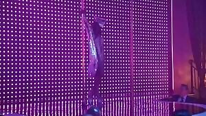 JLo pole dancing behind the scenes montage