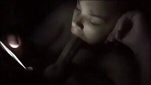 Casually Sucking Dick While On Her Phone