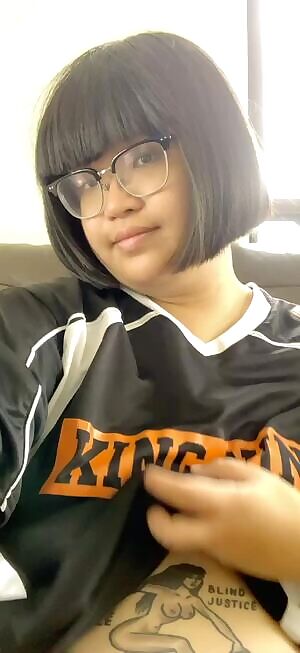 Best part about working from home is showing off my tits