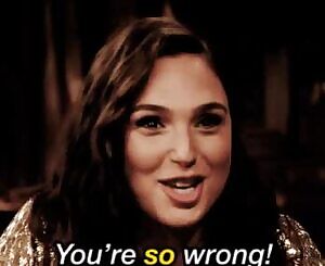 Yaron: “Love, you didn’t...cheat on me last night did you?...during the New Year’s Eve party? You’re not that kind of girl I know.” Gal Gadot: