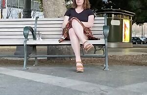 how many other people noticed in the park, do you think?