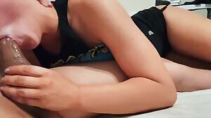 Would you mind if I suck your cock while you watch tv?