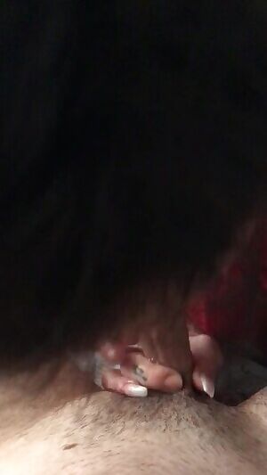 Her outh on my cock and inger in my asshole