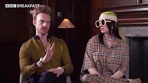 It seems that Billie Eilish is interested in showing off her massive tits