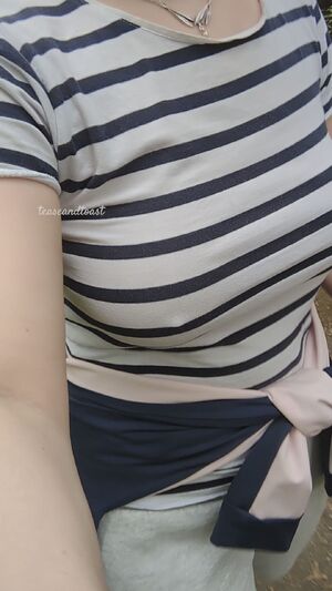 Braless Amateur Cute Homemade Outdoor